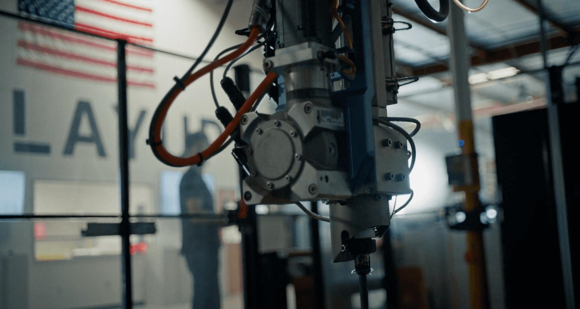 Precision CNC machining equipment at Layup
